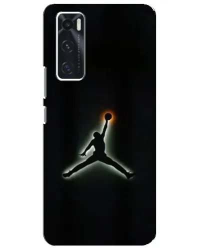 Чехол для Vivo V20 se с картинкой «Jordan Gradient Logo»