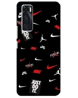 Чехол для Vivo V20 se с картинкой «Nike Mix Pattern» Чехол для Vivo V20 se с картинкой «Nike Mix Pattern»