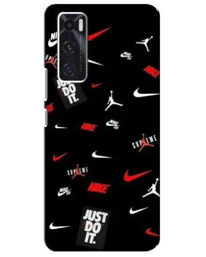 Чехол для Vivo V20 se с картинкой «Nike Mix Pattern»