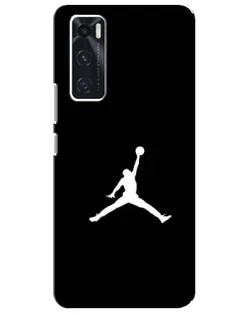 Чехол для Vivo V20 se с картинкой «Jordan Silhouette» Чехол для Vivo V20 se с картинкой «Jordan Silhouette»