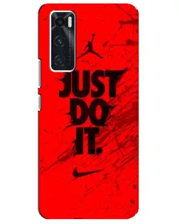 Чехол для Vivo V20 se с картинкой «Nike Just Do It» Чехол для Vivo V20 se с картинкой «Nike Just Do It»