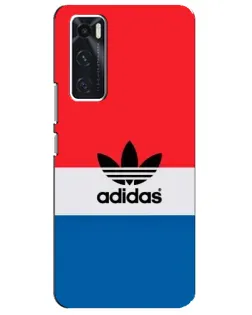 Чехол для Vivo V20 se с картинкой «Ретро блоки Adidas» Чехол для Vivo V20 se с картинкой «Ретро блоки Adidas»