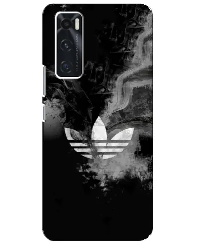 Чехол для Vivo V20 se с картинкой «Абстрактный дым Adidas» Чехол для Vivo V20 se с картинкой «Абстрактный дым Adidas»