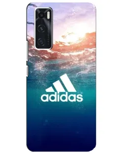 Чехол для Vivo V20 se с картинкой «Океанская глубина адидас» Чехол для Vivo V20 se с картинкой «Океанская глубина адидас»