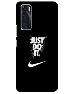 Чехол для Vivo V20 se с картинкой «Текстовый принт Nike» Чехол для Vivo V20 se с картинкой «Текстовый принт Nike»