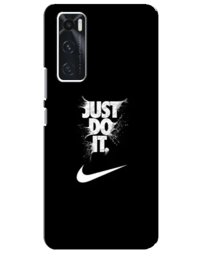 Чехол для Vivo V20 se с картинкой «Текстовый принт Nike»