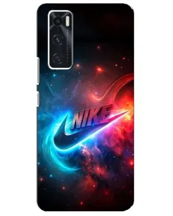 Чехол для Vivo V20 se с картинкой «Огненный логотип Nike» Чехол для Vivo V20 se с картинкой «Огненный логотип Nike»