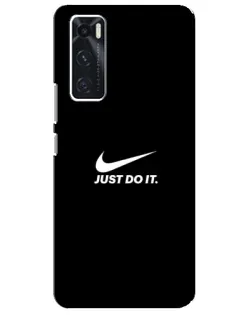 Чехол для Vivo V20 se с картинкой «Минимализм от Nike» Чехол для Vivo V20 se с картинкой «Минимализм от Nike»