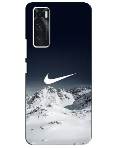 Чехол для Vivo V20 se с картинкой «Nike — зимние горы»