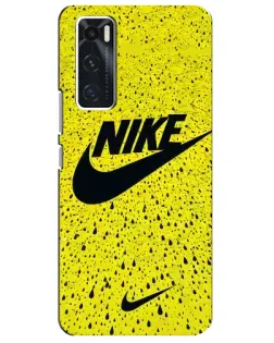 Чехол для Vivo V20 se с картинкой «Желтый текстурный Nike» Чехол для Vivo V20 se с картинкой «Желтый текстурный Nike»