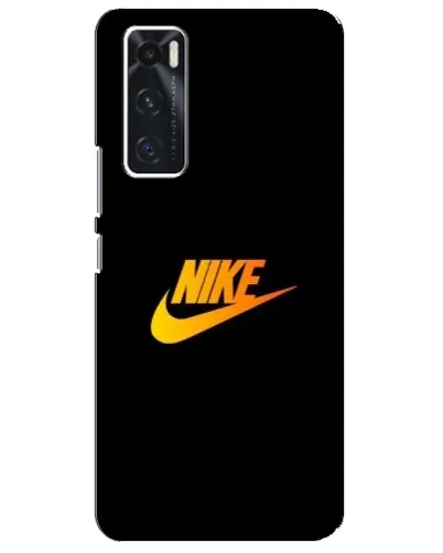 Чехол для Vivo V20 se с картинкой «Золотой логотип Nike»