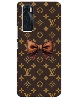 Чехол для Vivo V20 se с картинкой «LV с бантом»