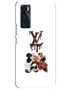 Чехол для Vivo V20 se с картинкой «LV и Микки Маус»