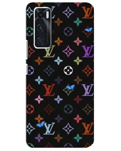 Чехол для Vivo V20 se с картинкой «Цветная монограмма LV» Чехол для Vivo V20 se с картинкой «Цветная монограмма LV»