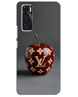 Чехол для Vivo V20 se с картинкой «Красное яблоко LV»