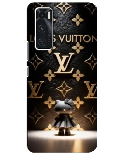 Чехол для Vivo V20 se с картинкой «Монограмма с фигурой» Чехол для Vivo V20 se с картинкой «Монограмма с фигурой»