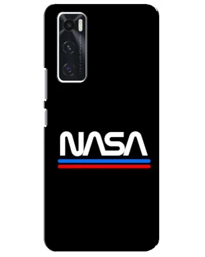 Чехол для Vivo V20 se с картинкой «NASA — классика Red Blue»
