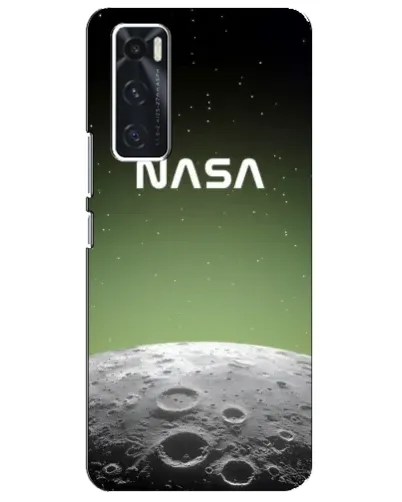 Чехол для Vivo V20 se с картинкой «NASA — лунный градиент»