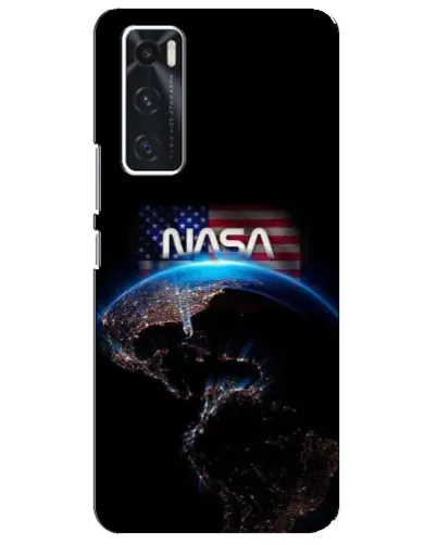 Чехол для Vivo V20 se с картинкой «Земля из космоса NASA»
