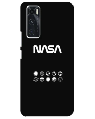 Чехол для Vivo V20 se с картинкой «NASA — технический принт»