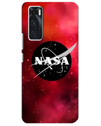 Чехол для Vivo V20 se с картинкой «NASA — красная туманность»