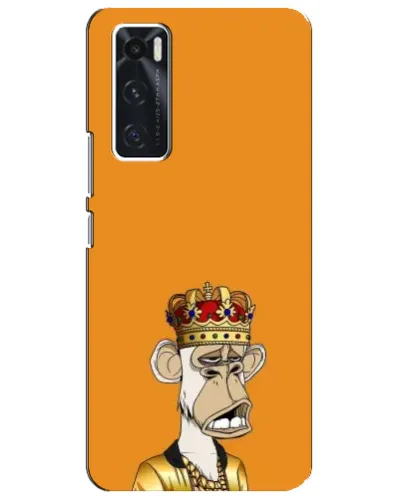 Чехол для Vivo V20 se с картинкой «Золотая обезьяна Bored Ape»