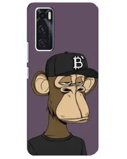 Чехол для Vivo V20 se с картинкой «Bored Ape в кепке» Чехол для Vivo V20 se с картинкой «Bored Ape в кепке»
