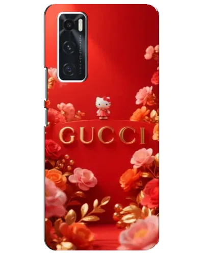 Чехол для Vivo V20 se с картинкой «Gucci — золотой сад»