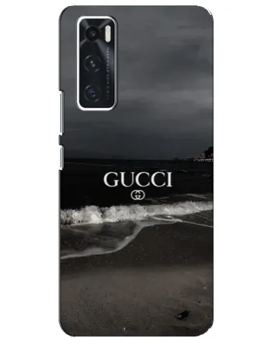 Чехол для Vivo V20 se с картинкой «Gucci — морской прибой»