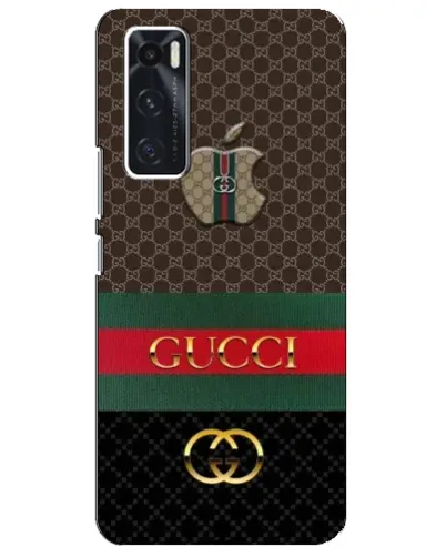 Чехол для Vivo V20 se с картинкой «Gucci — брендированный десерт»