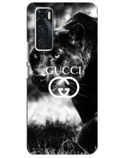 Чехол для Vivo V20 se с картинкой «Gucci — дикая природа»
