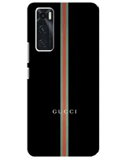 Чехол для Vivo V20 se с картинкой «Gucci — строгая линия»