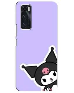 Чехол для Vivo V20 se с картинкой «Забавная Kuromi»