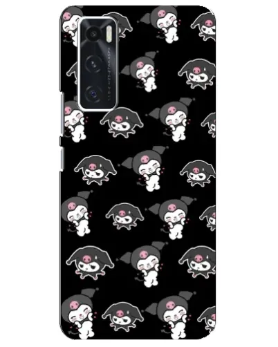 Чехол для Vivo V20 se с картинкой «Черный паттерн Kuromi» Чехол для Vivo V20 se с картинкой «Черный паттерн Kuromi»