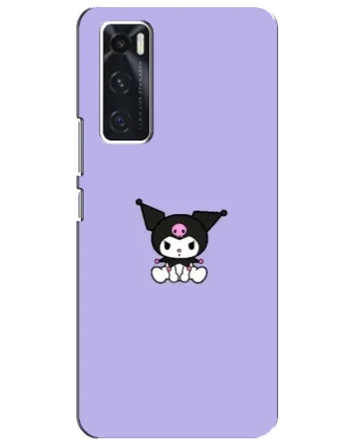 Чехол для Vivo V20 se с картинкой «Kuromi — фиолетовый минимализм» Чехол для Vivo V20 se с картинкой «Kuromi — фиолетовый минимализм»