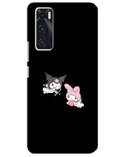 Чехол для Vivo V20 se с картинкой «My Melody и Kuromi» Чехол для Vivo V20 se с картинкой «My Melody и Kuromi»
