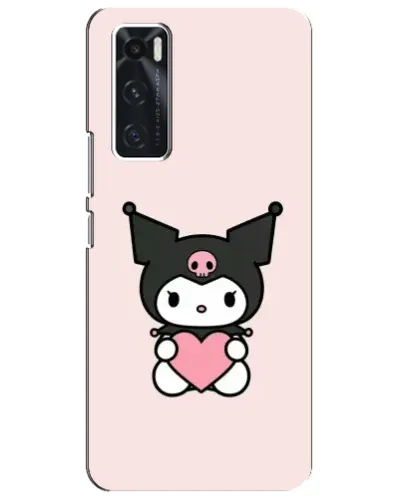 Чехол для Vivo V20 se с картинкой «Kuromi и сердце» Чехол для Vivo V20 se с картинкой «Kuromi и сердце»