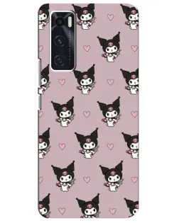 Чехол для Vivo V20 se с картинкой «Kuromi — ночной сон»