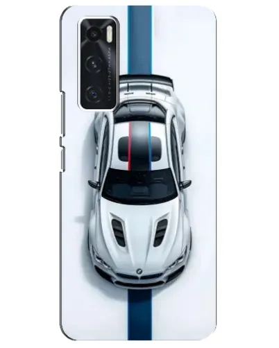 Чехол для Vivo V20 se с картинкой «Вид сверху — BMW M»