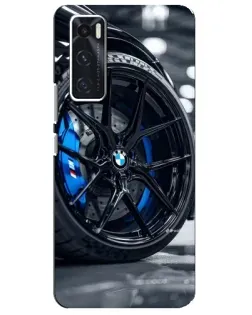 Чехол для Vivo V20 se с картинкой «Колесо BMW вблизи» Чехол для Vivo V20 se с картинкой «Колесо BMW вблизи»