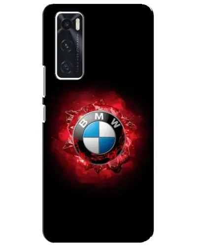 Чехол для Vivo V20 se с картинкой «Логотип BMW — вспышка»