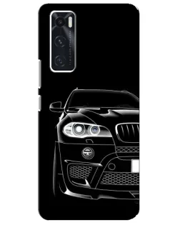 Чехол для Vivo V20 se с картинкой «Темный силуэт BMW» Чехол для Vivo V20 se с картинкой «Темный силуэт BMW»