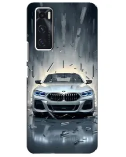 Чехол для Vivo V20 se с картинкой «BMW в свете фар» Чехол для Vivo V20 se с картинкой «BMW в свете фар»