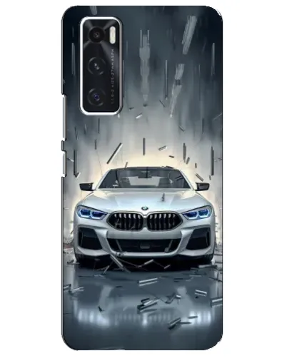 Чехол для Vivo V20 se с картинкой «BMW в свете фар»