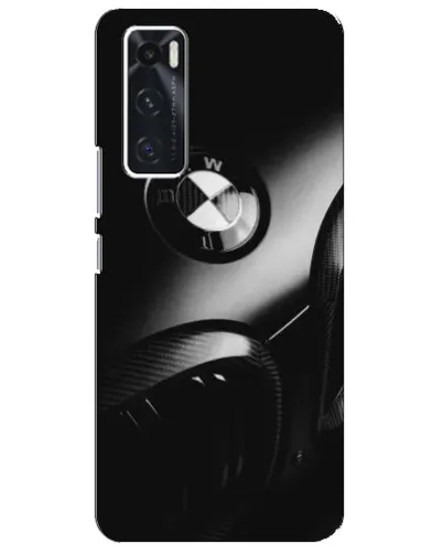 Чехол для Vivo V20 se с картинкой «Эмблема BMW — макро»