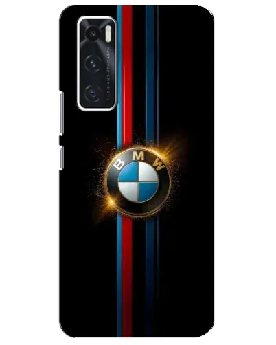 Чехол для Vivo V20 se с картинкой «BMW M-Power неон»