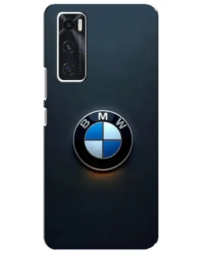 Чехол для Vivo V20 se с картинкой «Логотип BMW — минимализм»