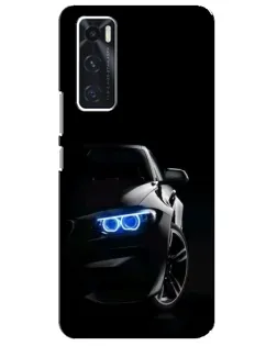 Чехол для Vivo V20 se с картинкой «BMW — ночной взгляд» Чехол для Vivo V20 se с картинкой «BMW — ночной взгляд»