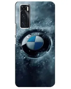 Чехол для Vivo V20 se с картинкой «Логотип BMW — лед» Чехол для Vivo V20 se с картинкой «Логотип BMW — лед»