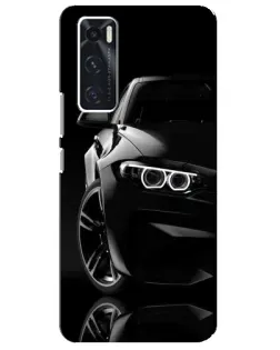 Чехол для Vivo V20 se с картинкой «Черная BMW — профиль» Чехол для Vivo V20 se с картинкой «Черная BMW — профиль»